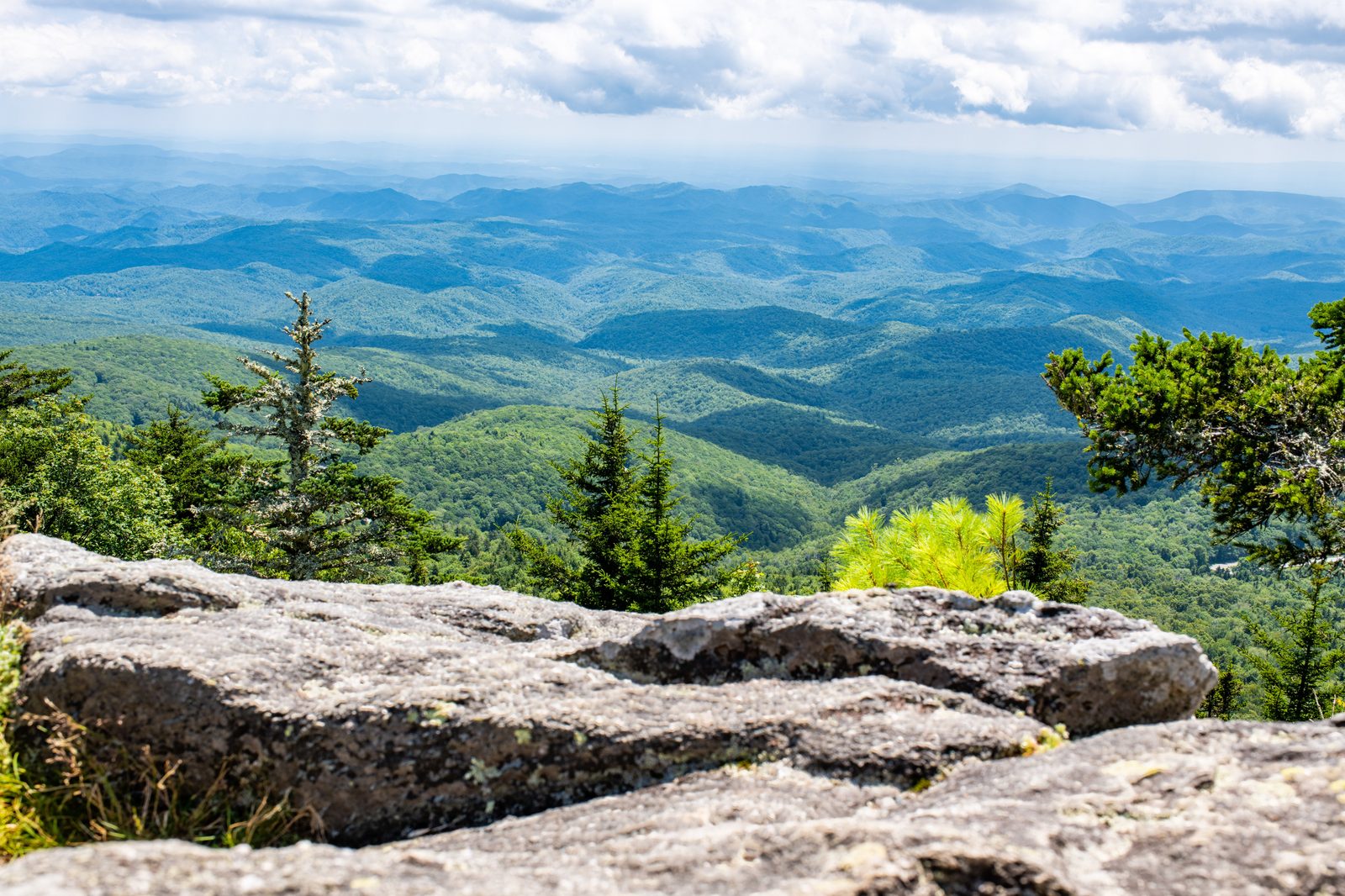 Blue Ridge Mountains overlook in North Carolina — North Carolina chiropractic CE guide, CCEDseminars