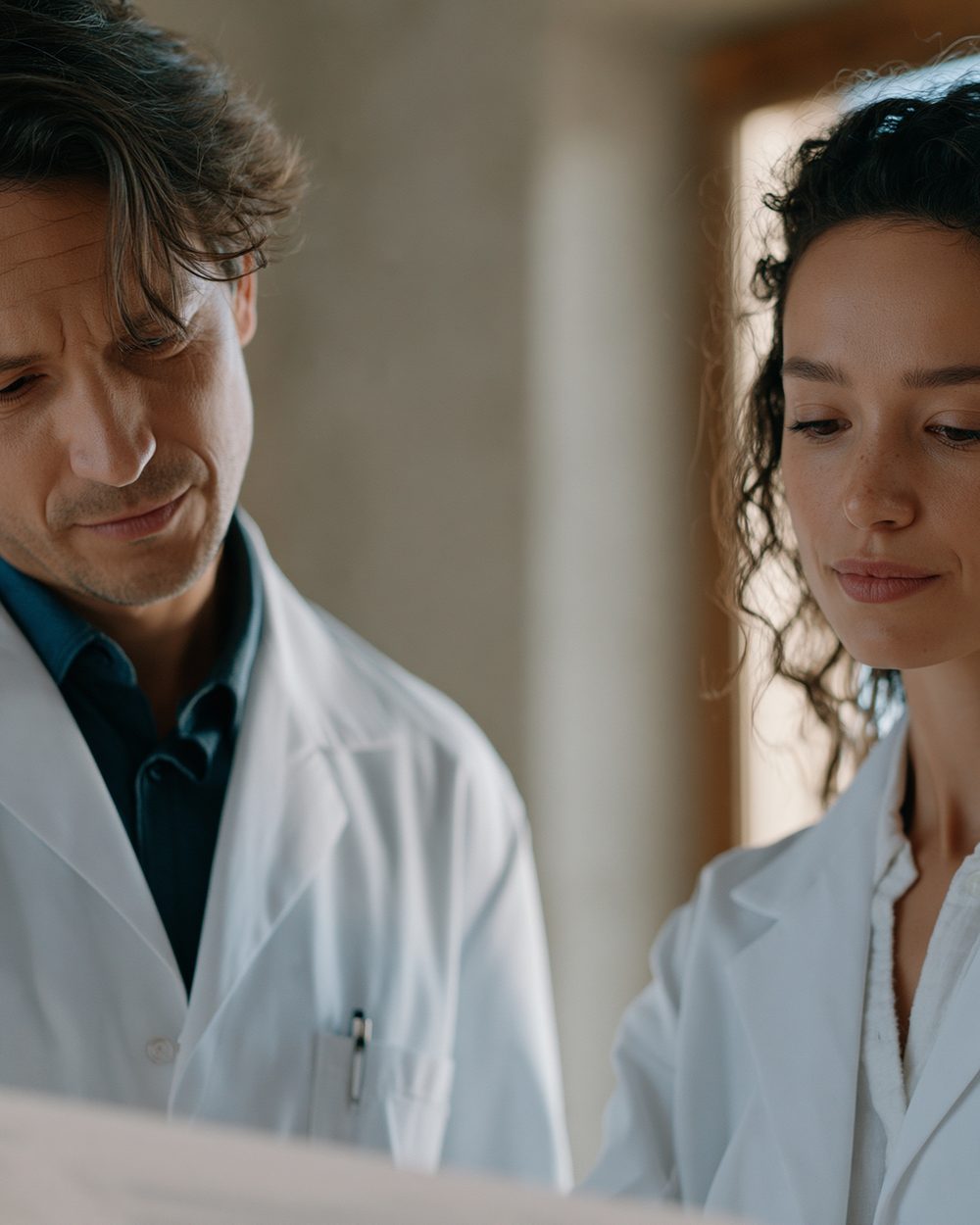 Clinician reviewing research and patient data — evidence-based practice CE courses for chiropractors; CCEDseminars category page