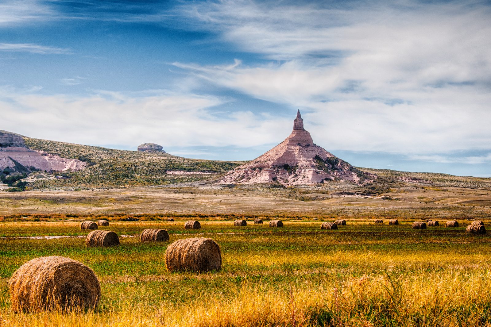 Chimney Rock on the Nebraska prairie — Nebraska chiropractic continuing education requirements guide, CCEDseminars