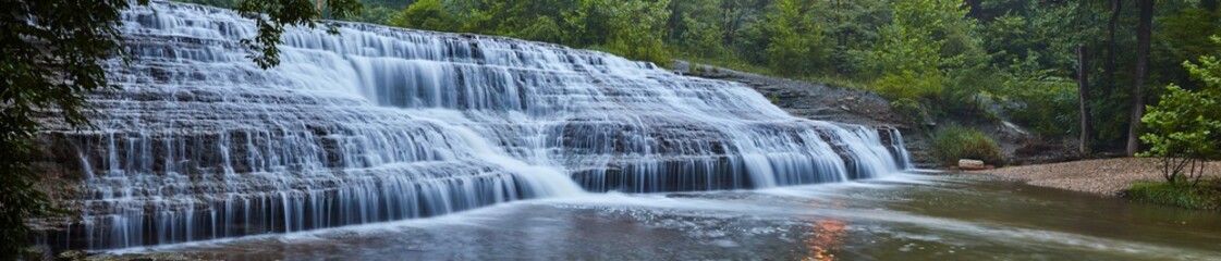 image of water falls on our chiropractic online CE page