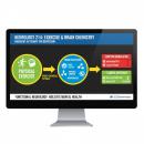 A simplified clinical diagram illustrating the neurological pathways triggered by exercise, showing the release of BDNF and neurotransmitters like dopamine and serotonin to modulate depression, optimized for high legibility as a small thumbnail.