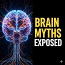 : A professional high-resolution split-screen thumbnail for a chiropractic CE course. The left side features a vibrant 3D medical illustration of a human brain with glowing blue and gold neural pathways. The right side is a solid black background with bold, high-contrast yellow and white typography that reads 