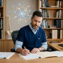 A professional chiropractic compliance scene depicting legal documents, a clinical code of ethics framework, and formal office elements evoking risk management and patient advocacy — thumbnail for the Chiropractic Ethics & Compliance Foundations live webinar presented by Dr. Michael Hall, DC, FIACN.